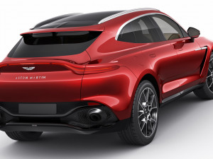 aston martin dbx 3D मॉडल