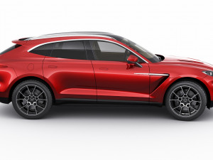 aston martin dbx 3D मॉडल