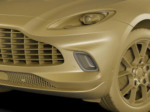 aston martin dbx 3D Model