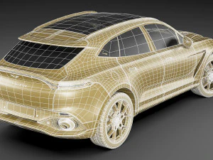 aston martin dbx 3D Model