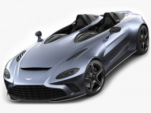 aston martin v12 speedster 2021 3D Model
