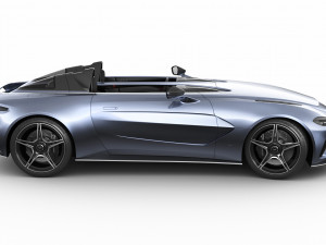 aston martin v12 speedster 2021 3Dモデル