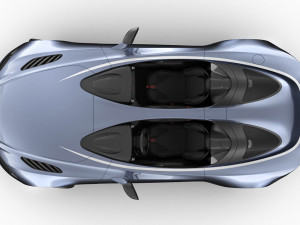 aston martin v12 speedster 2021 3Dモデル