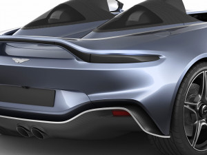 aston martin v12 speedster 2021 3Dモデル