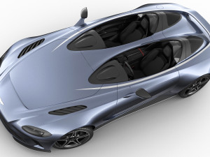 aston martin v12 speedster 2021 3Dモデル