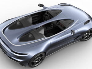 aston martin v12 speedster 2021 3Dモデル