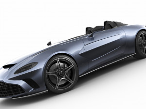 aston martin v12 speedster 2021 3Dモデル