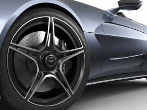 aston martin v12 speedster 2021 3Dモデル