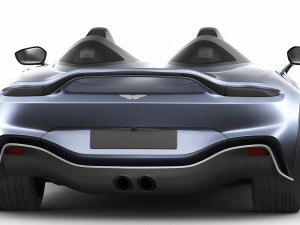 aston martin v12 speedster 2021 3Dモデル