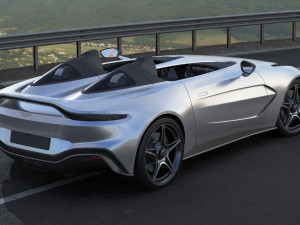 aston martin v12 speedster 2021 3Dモデル