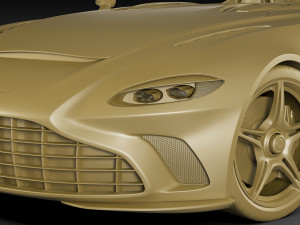 aston martin v12 speedster 2021 3Dモデル