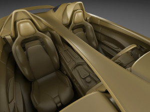 aston martin v12 speedster 2021 3Dモデル