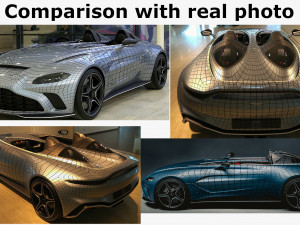 aston martin v12 speedster 2021 3Dモデル