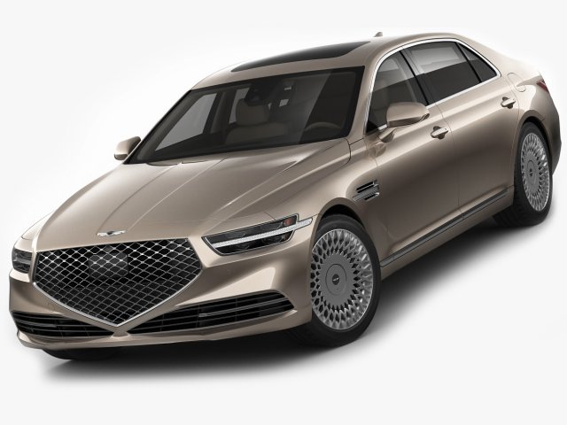 genesis g90 Modello 3D .c4d .max .obj .3ds .fbx .stl .blend 