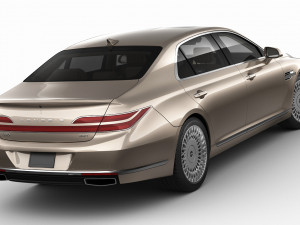 genesis g90 Modello 3D