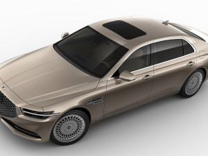 genesis g90 Modello 3D