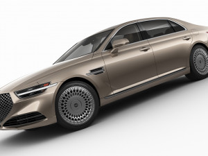 genesis g90 Modello 3D