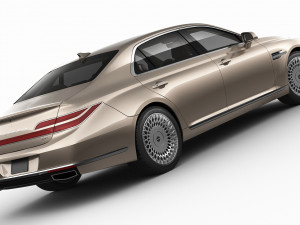 genesis g90 Modello 3D