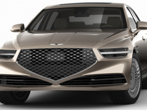 genesis g90 Modello 3D