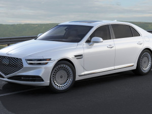 genesis g90 Modello 3D