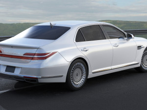 genesis g90 Modello 3D