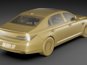 genesis g90 Modello 3D