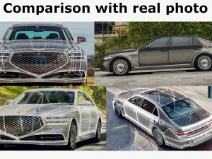 genesis g90 Modello 3D