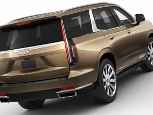 cadillac escalade 2021 3D Model