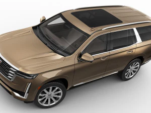 cadillac escalade 2021 3D Model