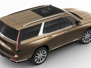 cadillac escalade 2021 3D Model