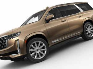 cadillac escalade 2021 3D Model