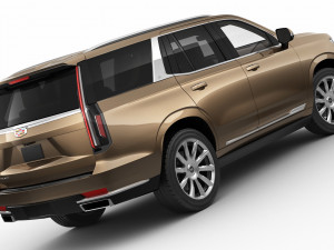 cadillac escalade 2021 3D Model