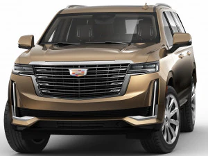 cadillac escalade 2021 3D Model