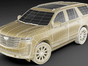 cadillac escalade 2021 3D Model