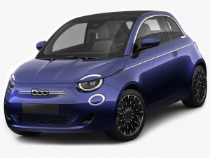 fiat 500 cabrio 2021 la prima 3D 模型