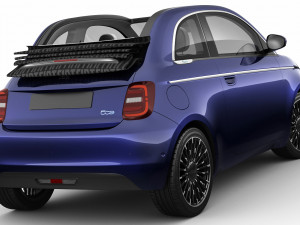 fiat 500 cabrio 2021 la prima 3D 模型