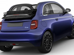 fiat 500 cabrio 2021 la prima 3D Model