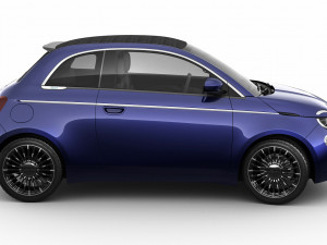 fiat 500 cabrio 2021 la prima 3D 模型