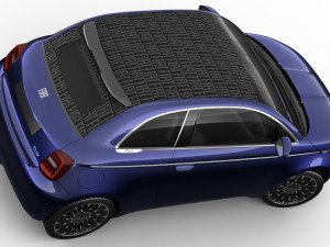 fiat 500 cabrio 2021 la prima 3D 模型