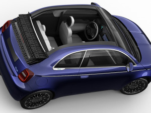 fiat 500 cabrio 2021 la prima 3D 模型