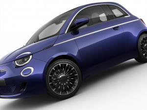 fiat 500 cabrio 2021 la prima 3D 模型