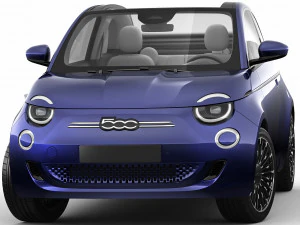 fiat 500 cabrio 2021 la prima 3D Model