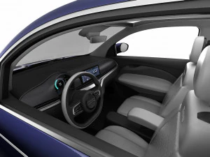 fiat 500 cabrio 2021 la prima 3D Model