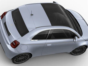 fiat 500 2021 la prima 3D Model