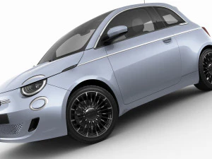 fiat 500 2021 la prima 3D Model
