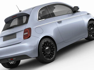 fiat 500 2021 la prima 3D Model