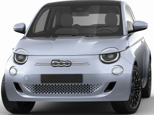 fiat 500 2021 la prima 3D Model