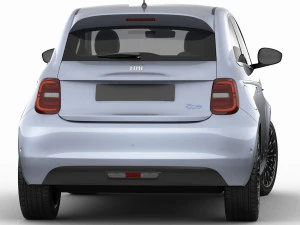 fiat 500 2021 la prima 3D Model