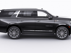 gmc yukon denali 2021 3D Модель