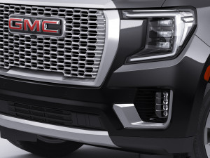gmc yukon denali 2021 3D Модель